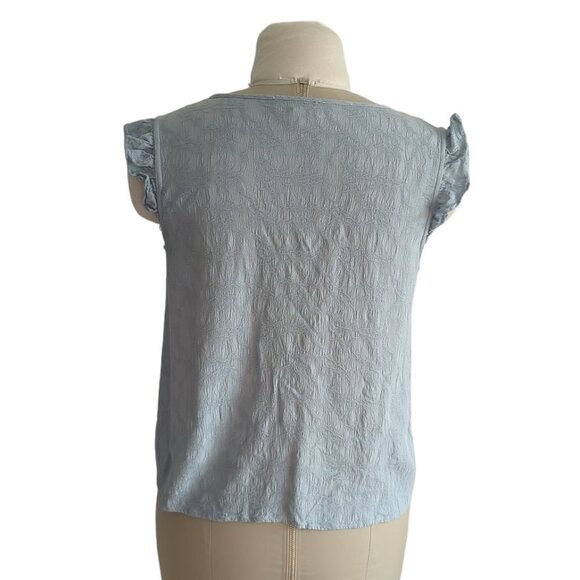 Lucky Brand Tassel Tie Blouse - Picture 5 of 6